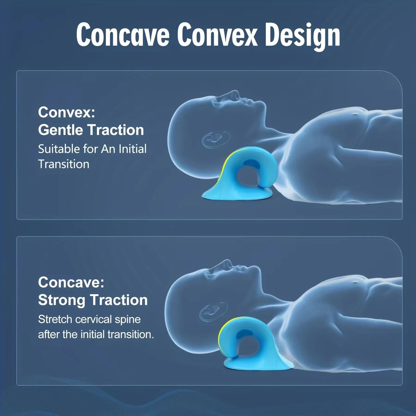 Cervical Massage Pillow For Home Use, Portable Gravity Finger Pressure, Neck Correction, Cervical Protection, And Sleep Aid