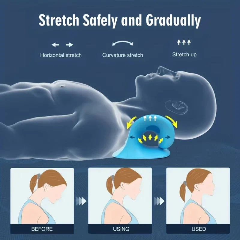 Cervical Massage Pillow For Home Use, Portable Gravity Finger Pressure, Neck Correction, Cervical Protection, And Sleep Aid